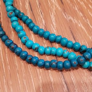 Jewelry - Faux Turquoise necklace (extra long) Jewelry - Faux Turquoise necklace (extra long)